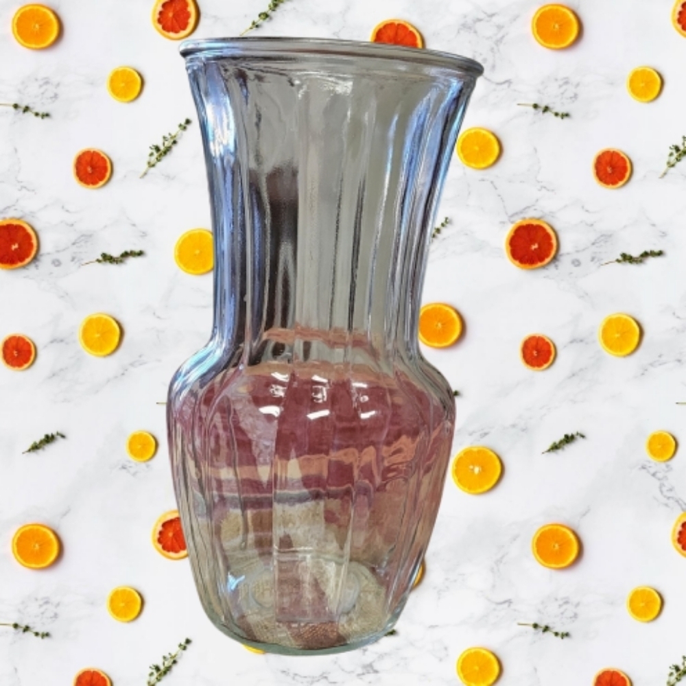 Flower Vase Clear Glass